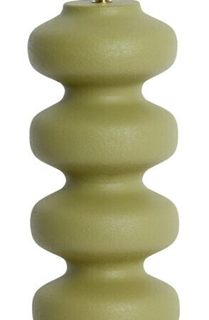 Light & Living Lampvoet Soroca 42cm - Olijfgroen (excl. kap) - Rond | Light & Living