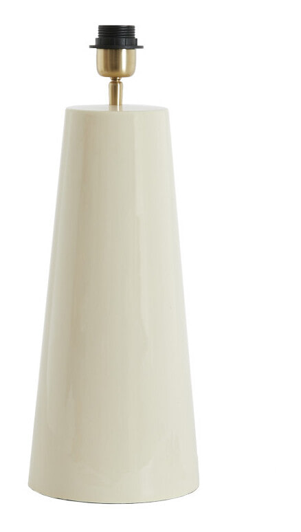 Light & Living Lampvoet Yelos 43cm - Crème (excl. kap) - Rond | Light & Living