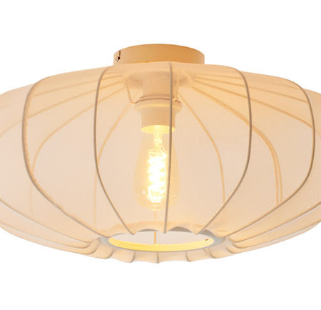 Light & Living Plafondlamp Plumalia 50cm - Zand | Light & Living
