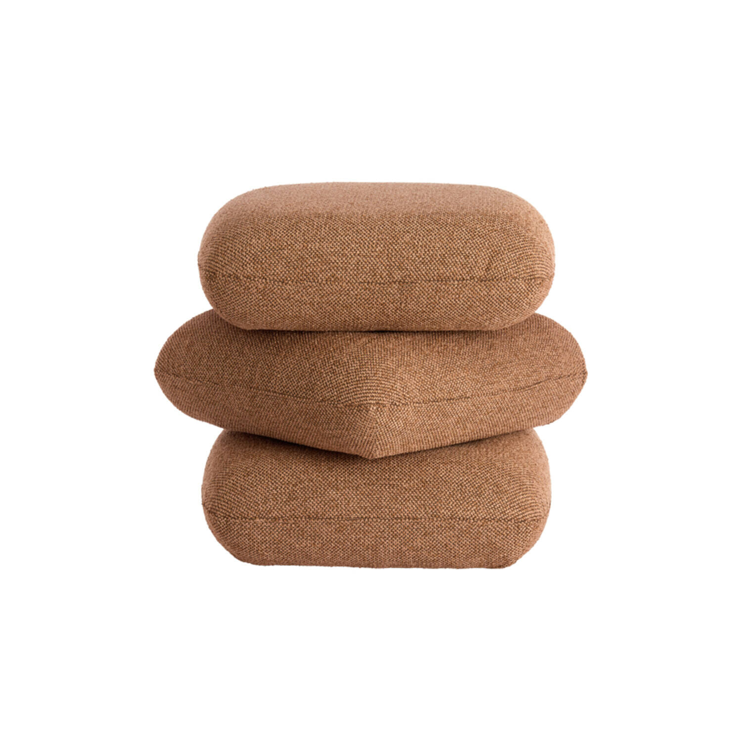 Light & Living Poef Laurie 45cm - Terra | Light & Living