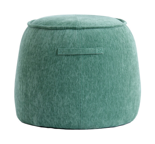 Light & Living Poef Sibiu Ø50cm - Groen - Rond | Light & Living