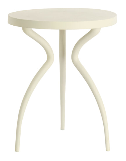Light & Living Ronde Bijzettafel Bodin Ø40cm - Crème | Light & Living