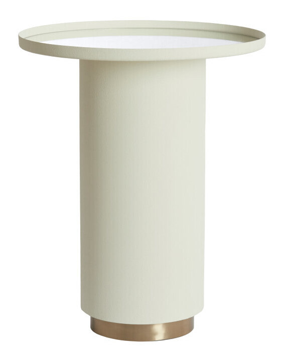 Light & Living Ronde Bijzettafel Fatima Ø46cm - Crème | Light & Living