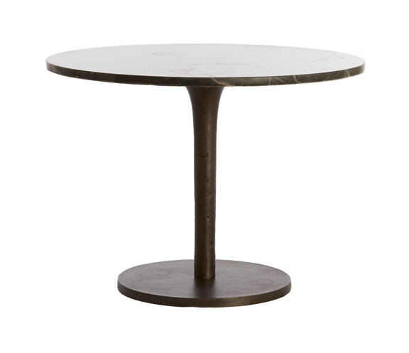 Light & Living Ronde Bijzettafel Pazo Marmer