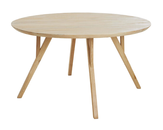 Light & Living Ronde Eettafel Quenza Mangohout