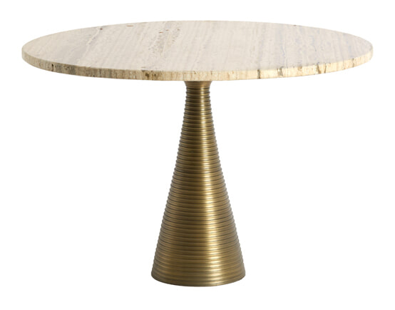 Light & Living Ronde Salontafel Bahia Travertin