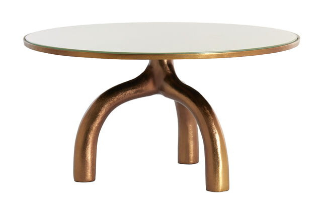 Light & Living Ronde Salontafel Mello Ø76cm - Brons | Light & Living