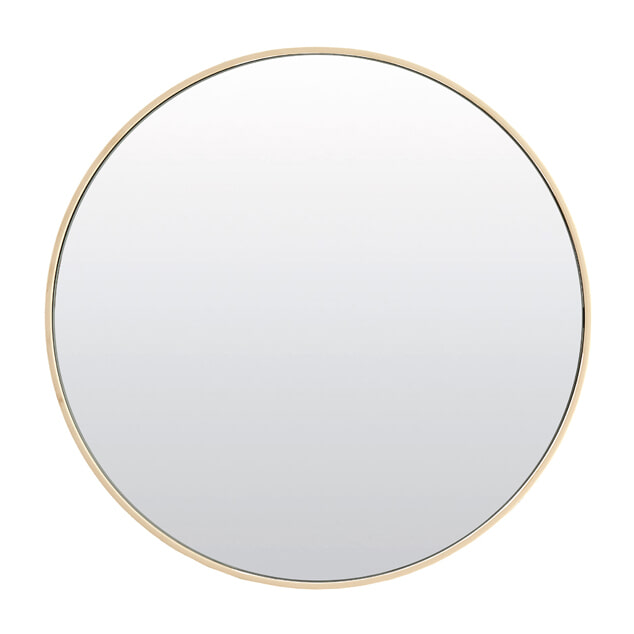 Light & Living Ronde Spiegel Espejo 116cm - Crème | Light & Living