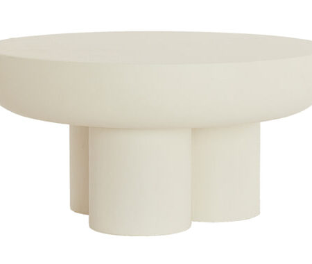 Light & Living Salontafel Mizuho 70cm - Crème - Rond | Light & Living