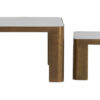Light & Living Salontafel Oxe Set van 2 stuks - Antiek Brons - Vierkant | Light & Living
