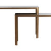 Light & Living Sidetable Oxe Set van 2 stuks - Antiek Brons | Light & Living