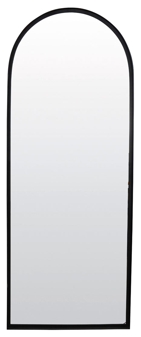 Light & Living Spiegel Feres 180cm hoog - Mat Zwart - Passpiegel | Light & Living