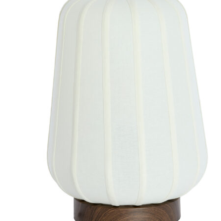 Light & Living Tafellamp Bibia Stof en hout
