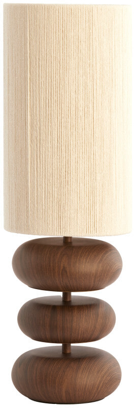 Light & Living Tafellamp Danialo Touw en houtlook