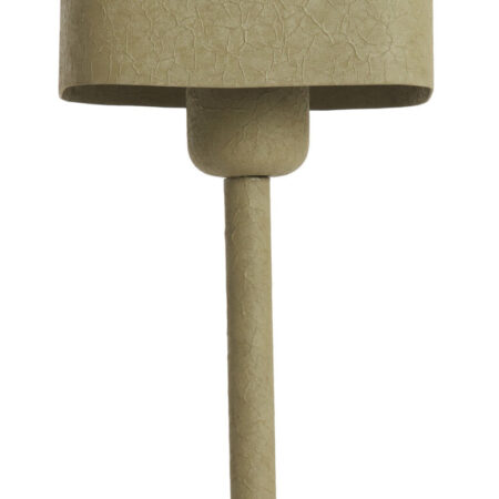 Light & Living Tafellamp Elenie 36cm - Mat Olijfgroen - Vierkant | Light & Living