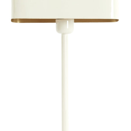 Light & Living Tafellamp Elenie 48cm - Glans Crème | Light & Living