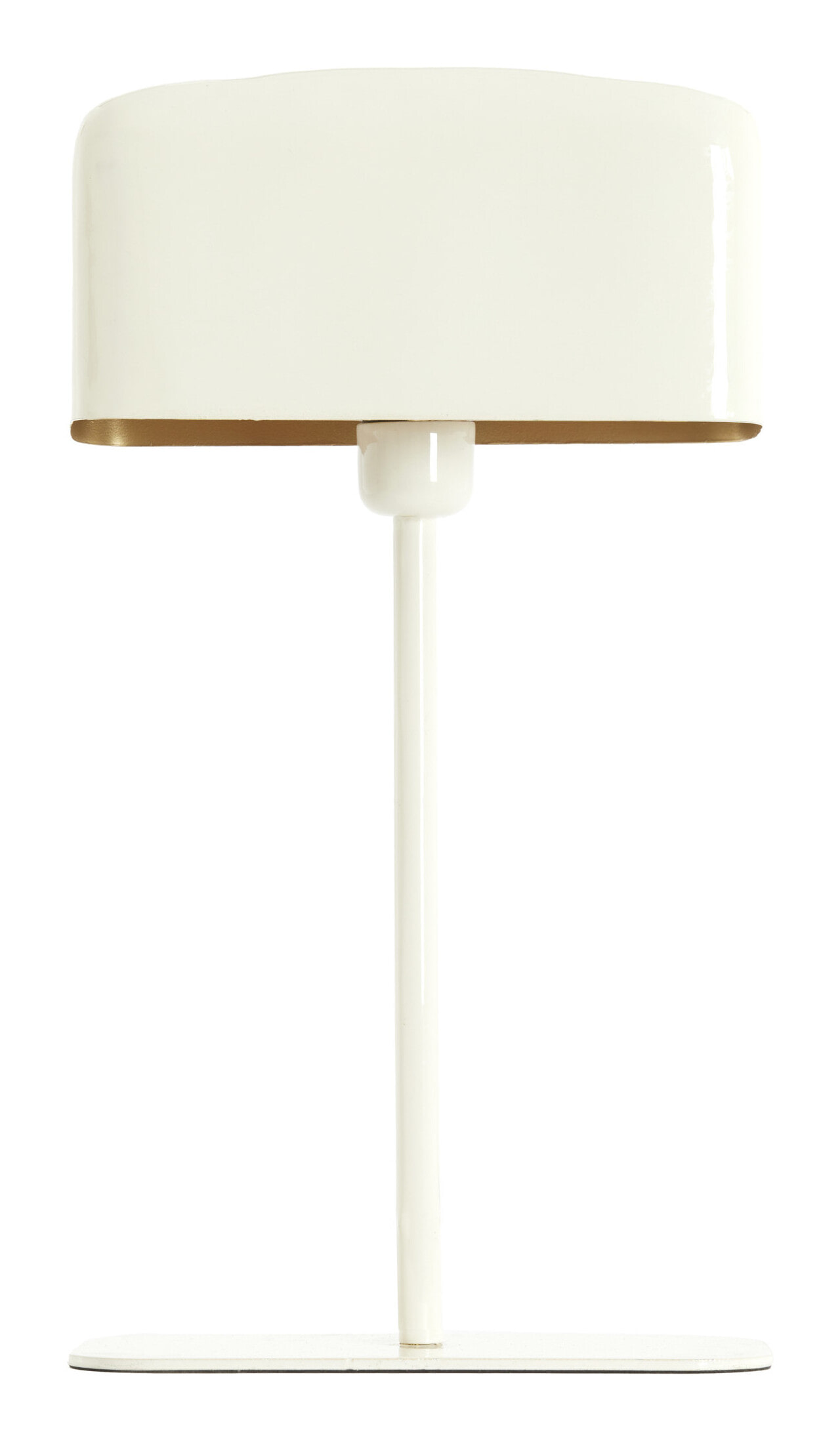 Light & Living Tafellamp Elenie 48cm - Glans Crème | Light & Living