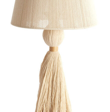 Light & Living Tafellamp Espino 70cm - Crème - Rond | Light & Living