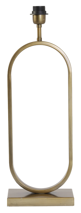 Light & Living Tafellamp Jamiri 55cm - Antiek Brons (excl. kap) | Light & Living