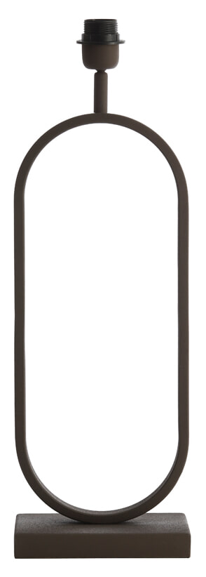 Light & Living Tafellamp Jamiri 55cm - Bruin (excl. kap) | Light & Living