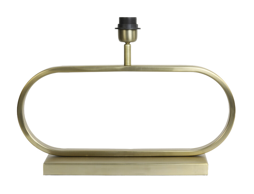Light & Living Tafellamp Jamiro 27cm - Lichtgoud (excl. kap) | Light & Living