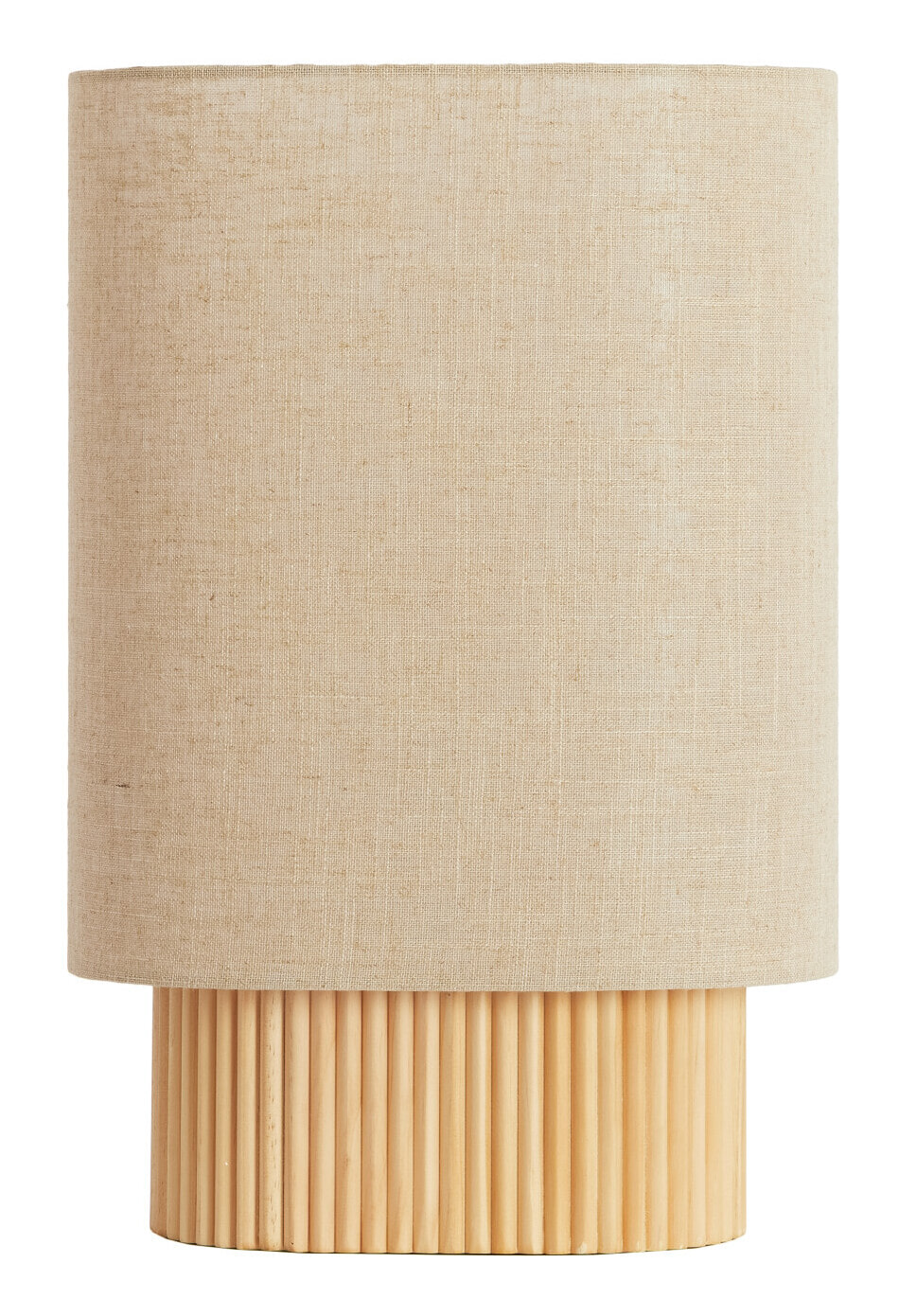 Light & Living Tafellamp Laslo Linnen en hout