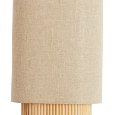 Light & Living Tafellamp Laslo Linnen en hout