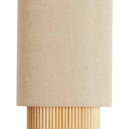Light & Living Tafellamp Laslo Linnen en hout