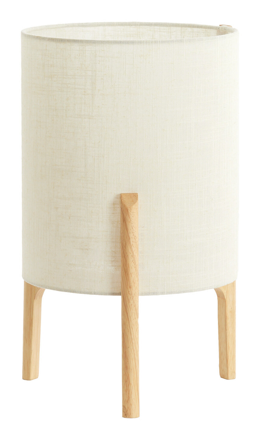 Light & Living Tafellamp Litto Linnenlook en hout
