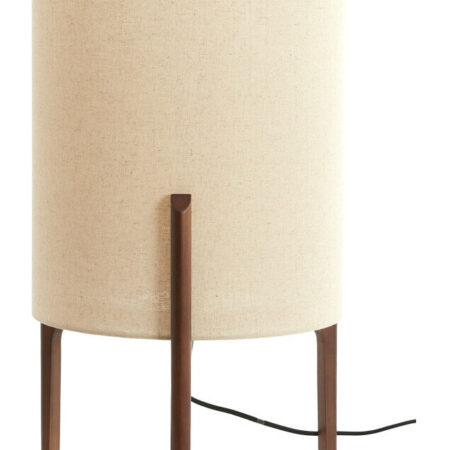 Light & Living Tafellamp Litto Linnenlook en hout