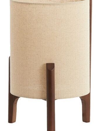 Light & Living Tafellamp Litto Ø22cm - Donkerbruin - Rond | Light & Living