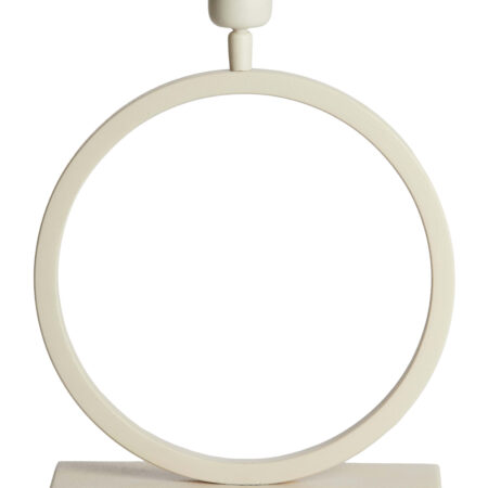 Light & Living Tafellamp Liva 42cm - Crème (excl. kap) | Light & Living