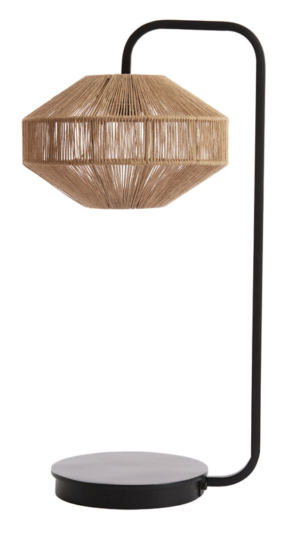 Light & Living Tafellamp Lyra 60cm - Naturel | Light & Living