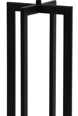 Light & Living Tafellamp Mace 46cm - Mat Zwart (excl. kap) | Light & Living