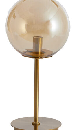 Light & Living Tafellamp Medina 43cm - Amber/Goud | Light & Living