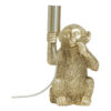 Light & Living Tafellamp Monkey 23cm - Mat Goud | Light & Living