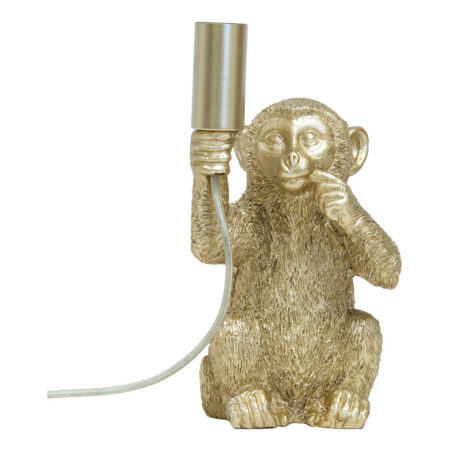 Light & Living Tafellamp Monkey 23cm - Mat Goud | Light & Living