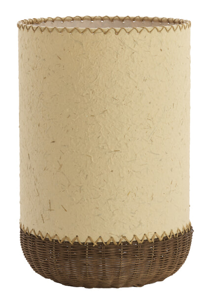 Light & Living Tafellamp Tio Papier en rotan