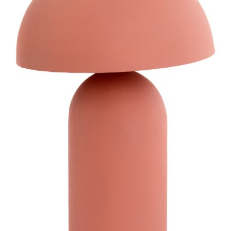 Light & Living Tafellamp Tolima 48cm - Koraalroze - Rond | Light & Living