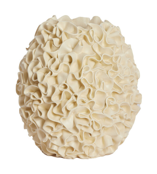 Light & Living Vaas Agello 29cm - Crème - Rond | Light & Living