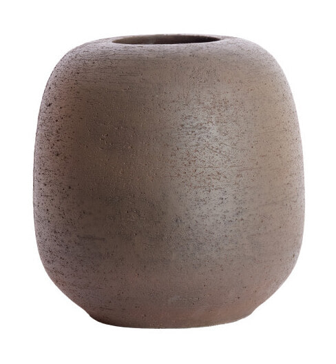 Light & Living Vaas Astrea 42cm - Donkerbruin - Rond | Light & Living