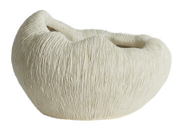 Light & Living Vaas Denisa 21cm - Crème - Ovaal | Light & Living