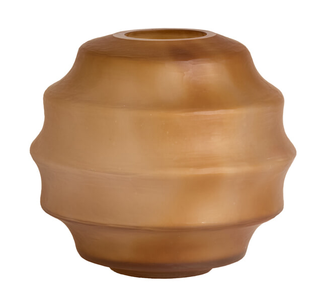 Light & Living Vaas Nayoro Glas