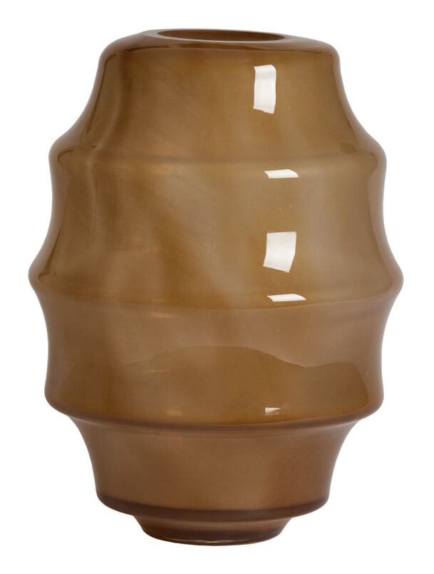 Light & Living Vaas Nayoro Glas