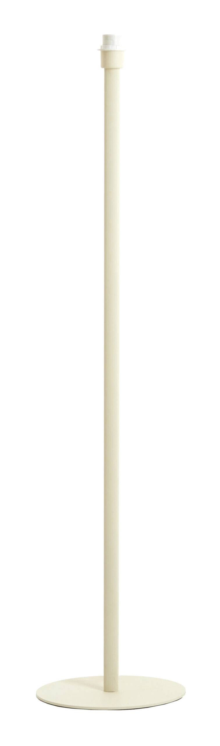 Light & Living Vloerlamp Cerini 130cm - Crème (excl. kap) - Ovaal | Light & Living