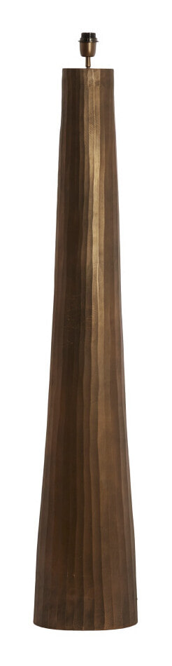 Light & Living Vloerlamp Mijas 144cm - Donkerbruin/Brons (excl. kap) | Light & Living