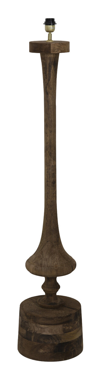 Light & Living Vloerlamp Ronin - Donkerbruin Hout | Light & Living