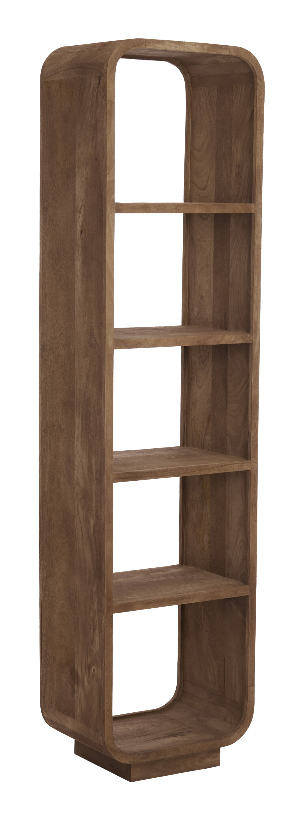 Light & Living Wandkast Dane 200 x 50cm - Mat Grijs/Bruin | Light & Living
