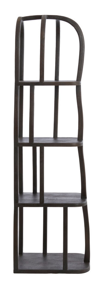 Light & Living Wandkast Lowe 175 x 53cm - Mat Donker Roodbruin | Light & Living