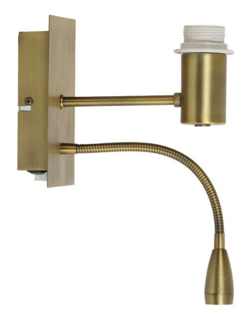 Light & Living Wandlamp Regina met LED-flex - Antiek Brons | Light & Living